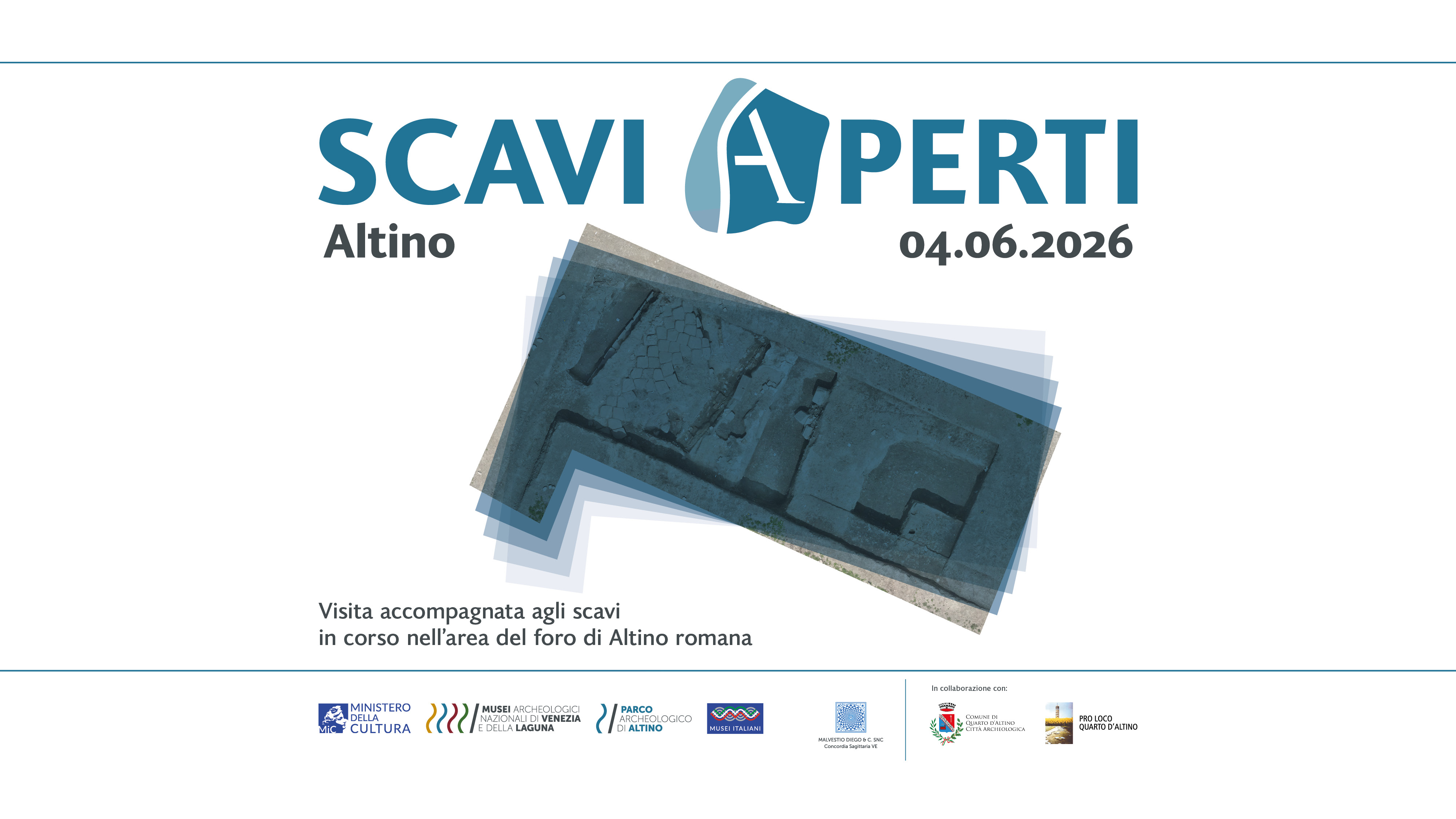 Nuova data! 04 Giugno 2026: Scavi aperti